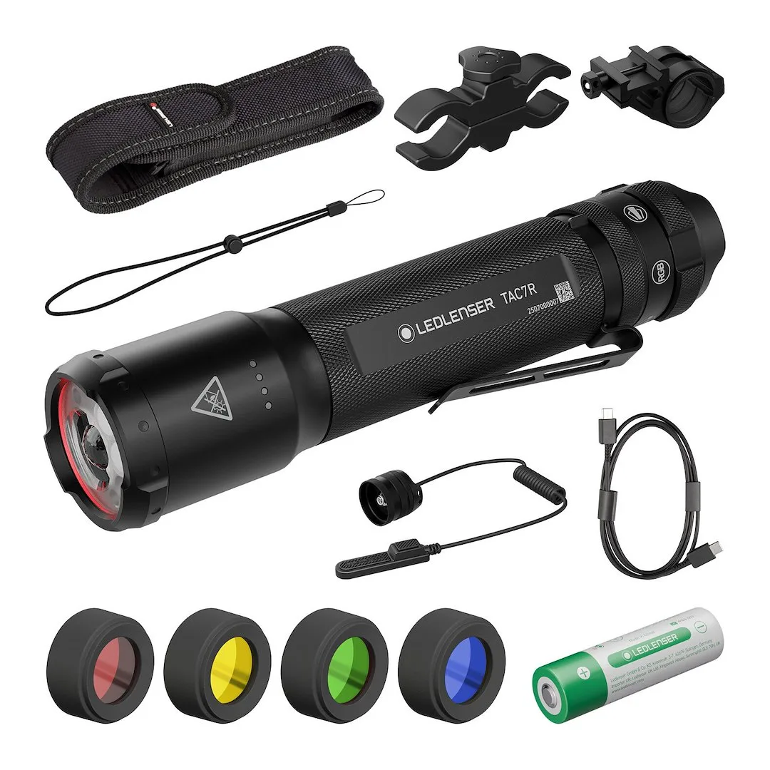 Latarka Ledlenser Tactical Outdoor Set TAC7R — zdjęcie 1
