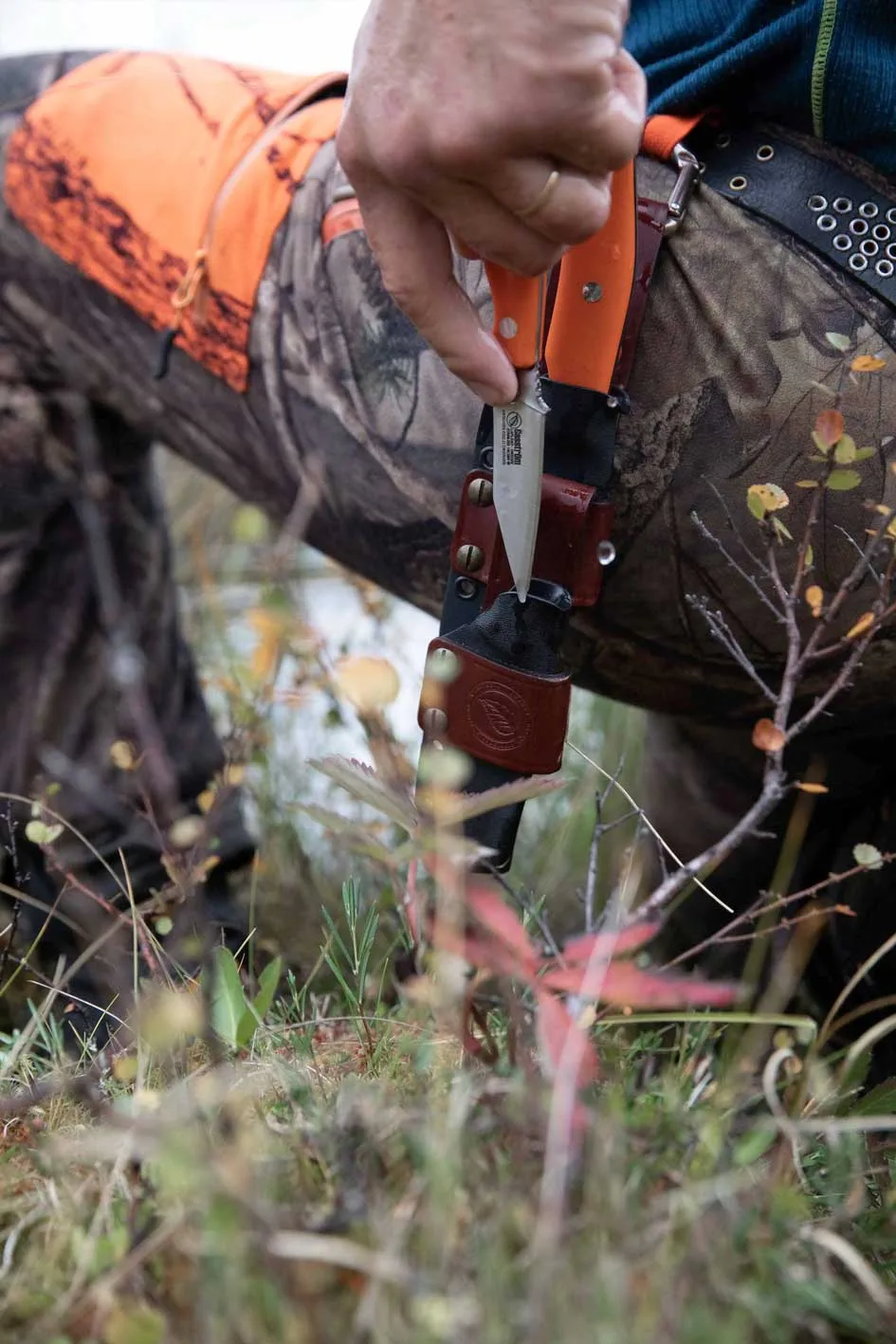 Zestaw noży Casström Hunter's Combo, Orange G10 — zdjęcie 13