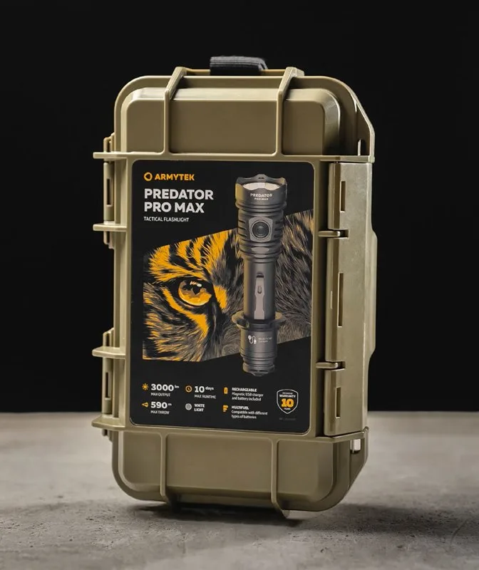 Latarka Armytek Predator PRO MAX 3000 lm — zdjęcie 6