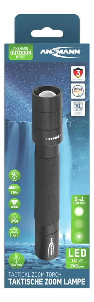 Latarka Ansmann LED M200F, 240 lm, 2xAA — zdjęcie 6