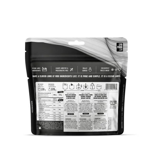 LYOFOOD Mac and Cheese 370g — zdjęcie 2