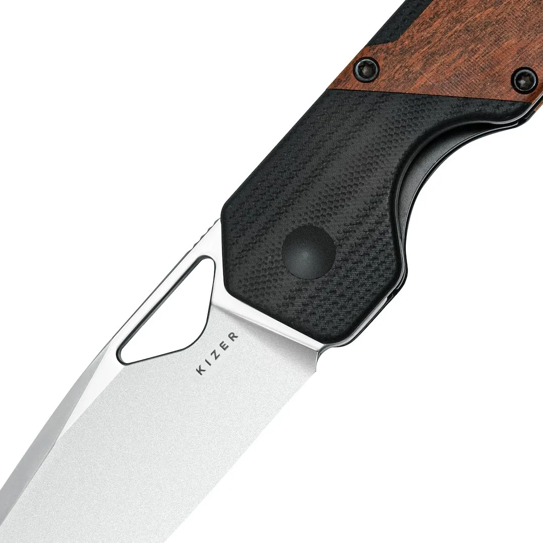 Nóż Kizer Militaw G10+Mkuruti 154CM — zdjęcie 5