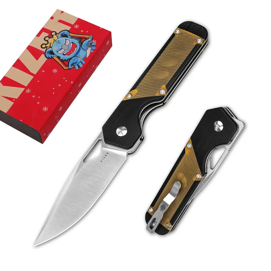 Nóż Kizer Militaw G10+PEI 154CM — zdjęcie 9
