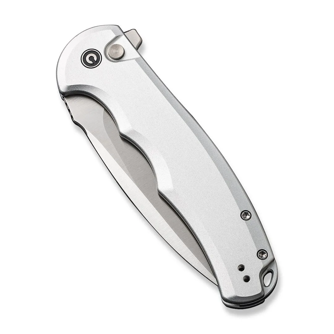 Nóż CIVIVI Button Lock Praxis Aluminum Silver — zdjęcie 4