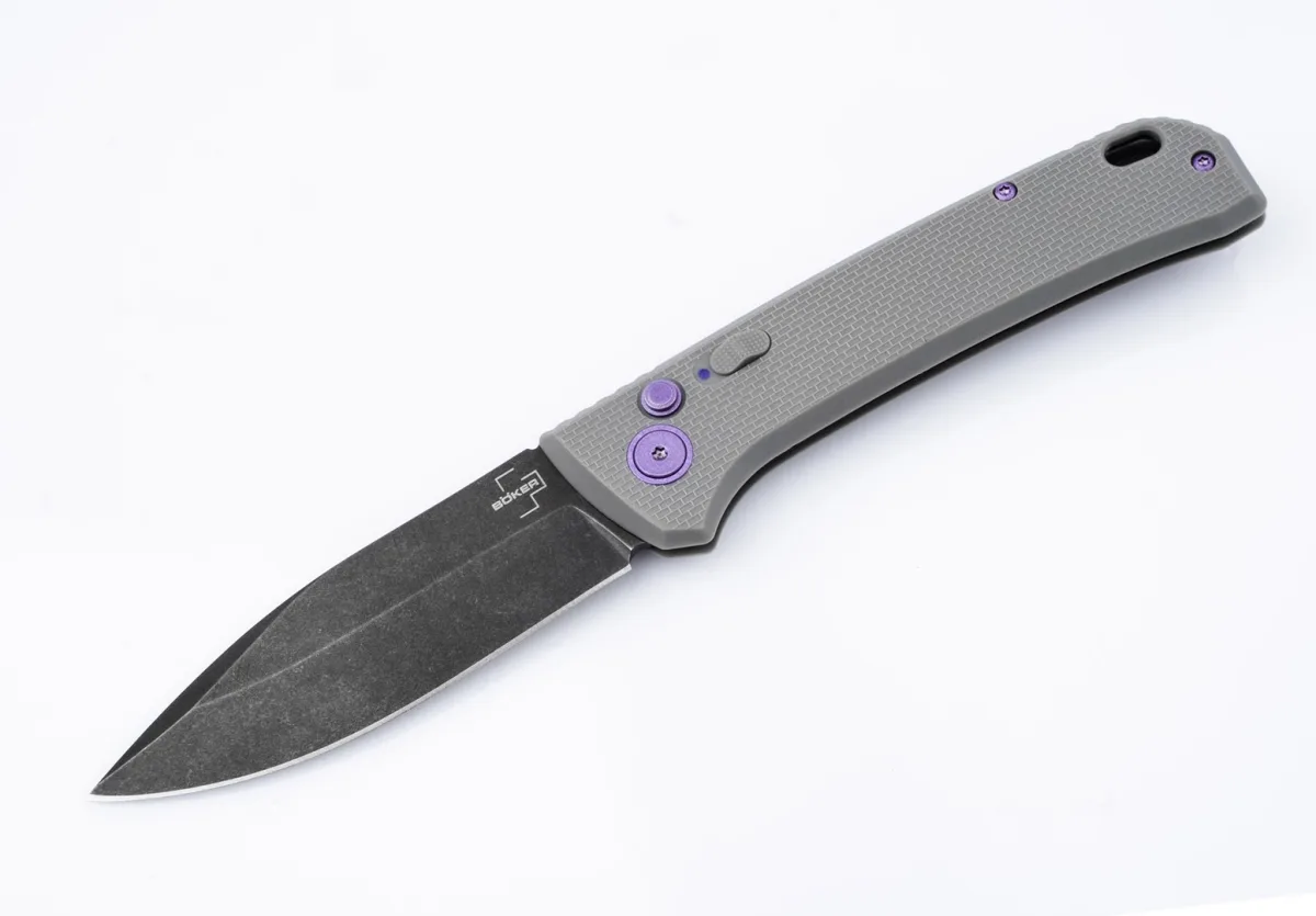 Nóż automatyczny Böker Plus FRND Gray D2 — zdjęcie 1