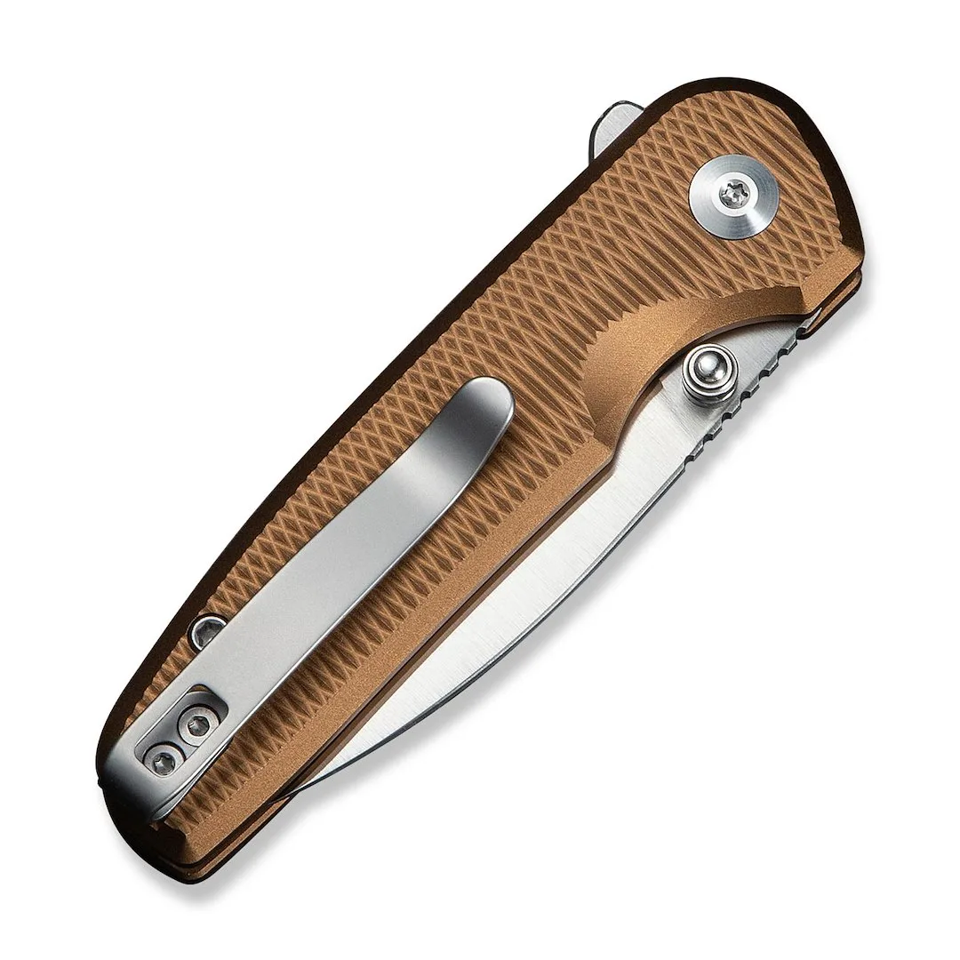 Nóż CIVIVI Mini Shakan Nitro-V Coyote Brown Alum — zdjęcie 5