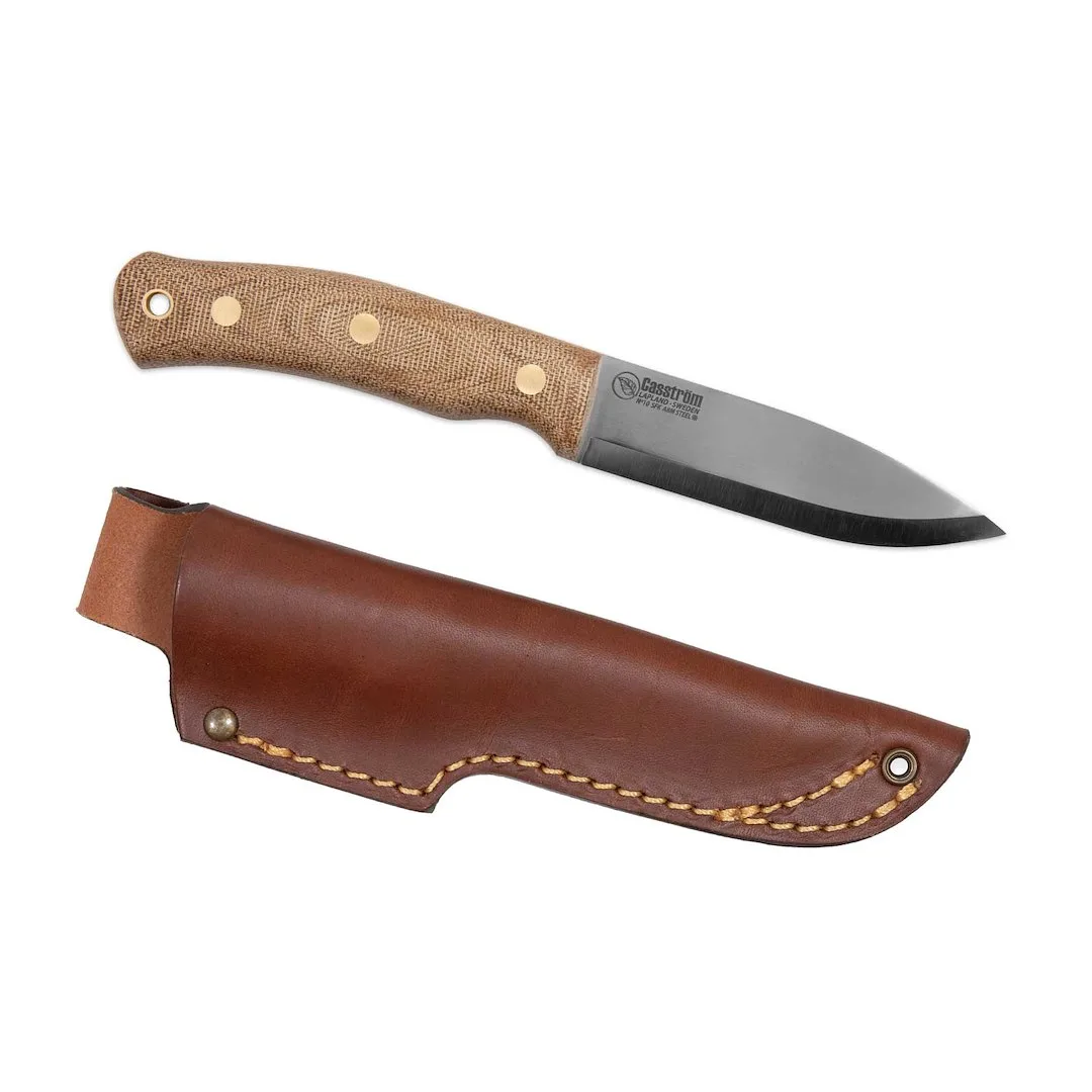Nóż Casström No.10 SFK Natural Micarta A8 — zdjęcie 1