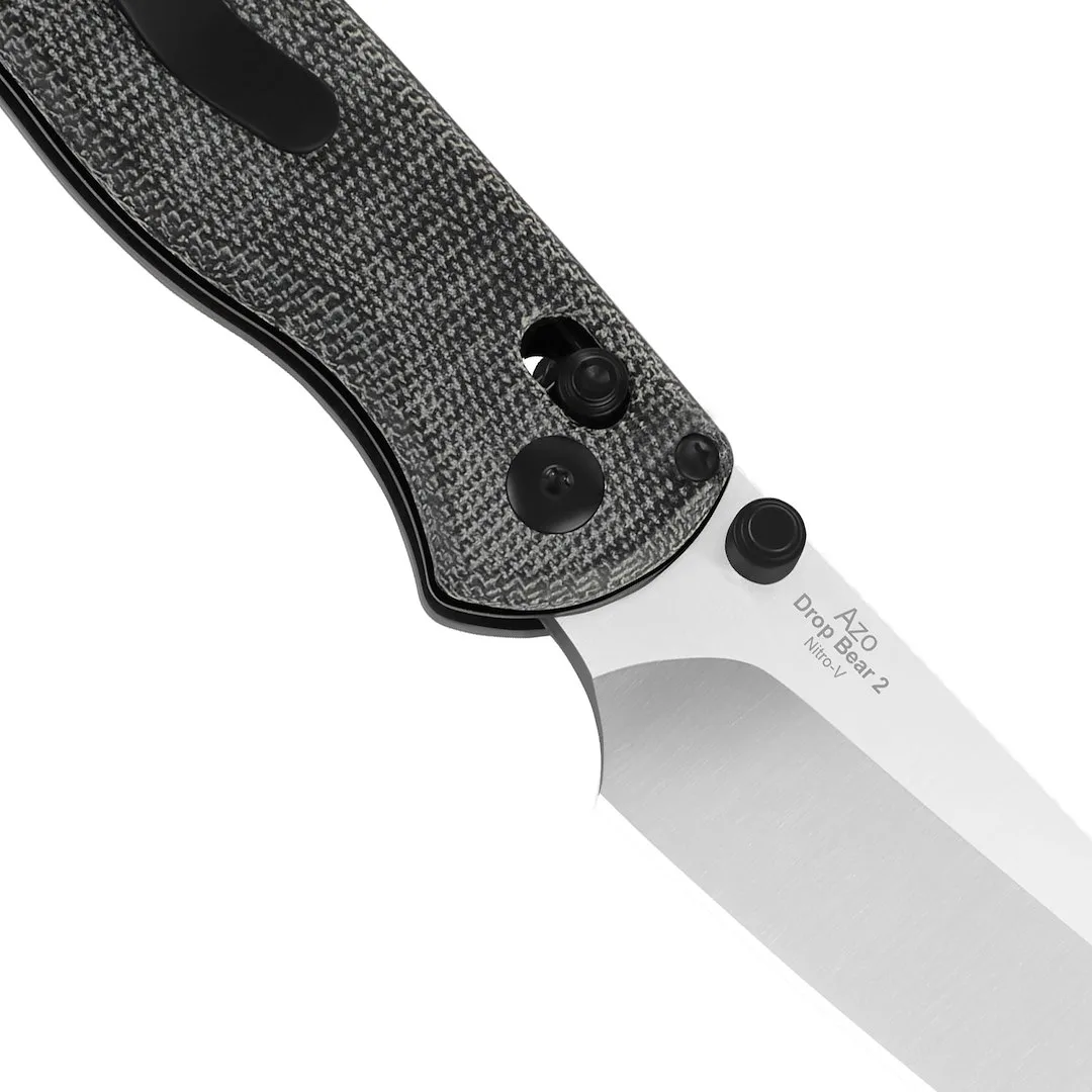 Nóż Kizer Drop Bear 2 Micarta Nitro-V — zdjęcie 5