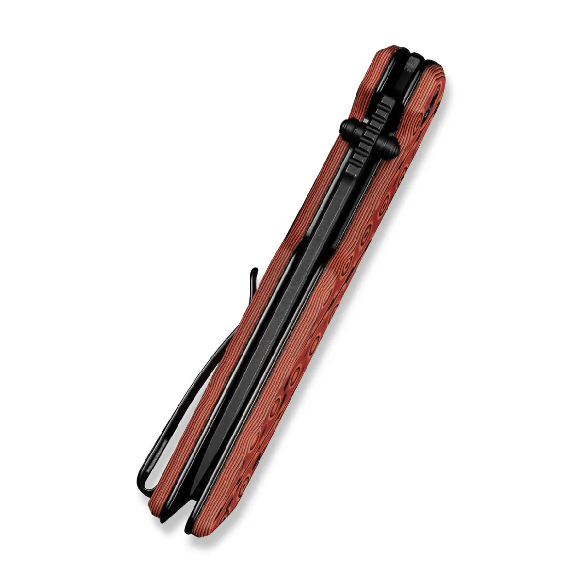 Nóż CIVIVI Zygon Nitro-V Orange&Blk Vortex Micarta — zdjęcie 6
