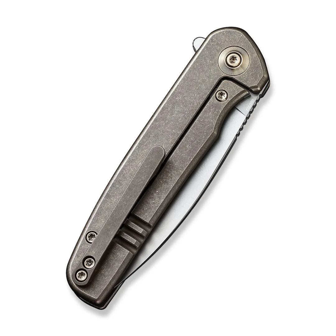 Nóż WE Knife Shakan CPM-20CV Golden Titanium LE — zdjęcie 5