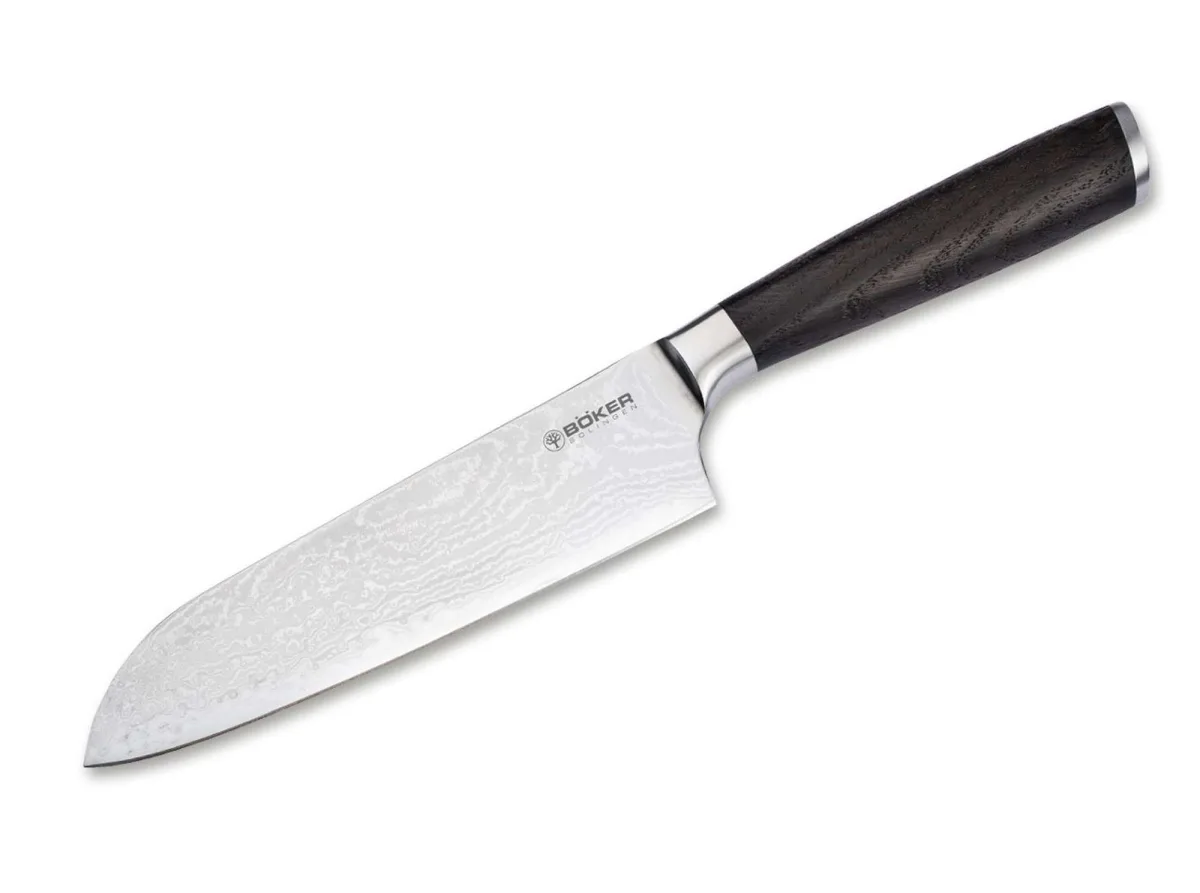Nóż Böker Meisterklinge Damast Santoku — zdjęcie 1