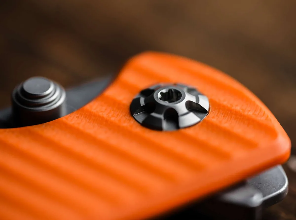 Nóż Böker Solingen Sherman EDC II G10 Orange MCut — zdjęcie 3