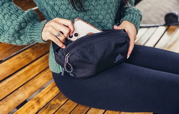 Saszetka nerka Gregory Rhune Belt Bag 1L C.Black — zdjęcie 5