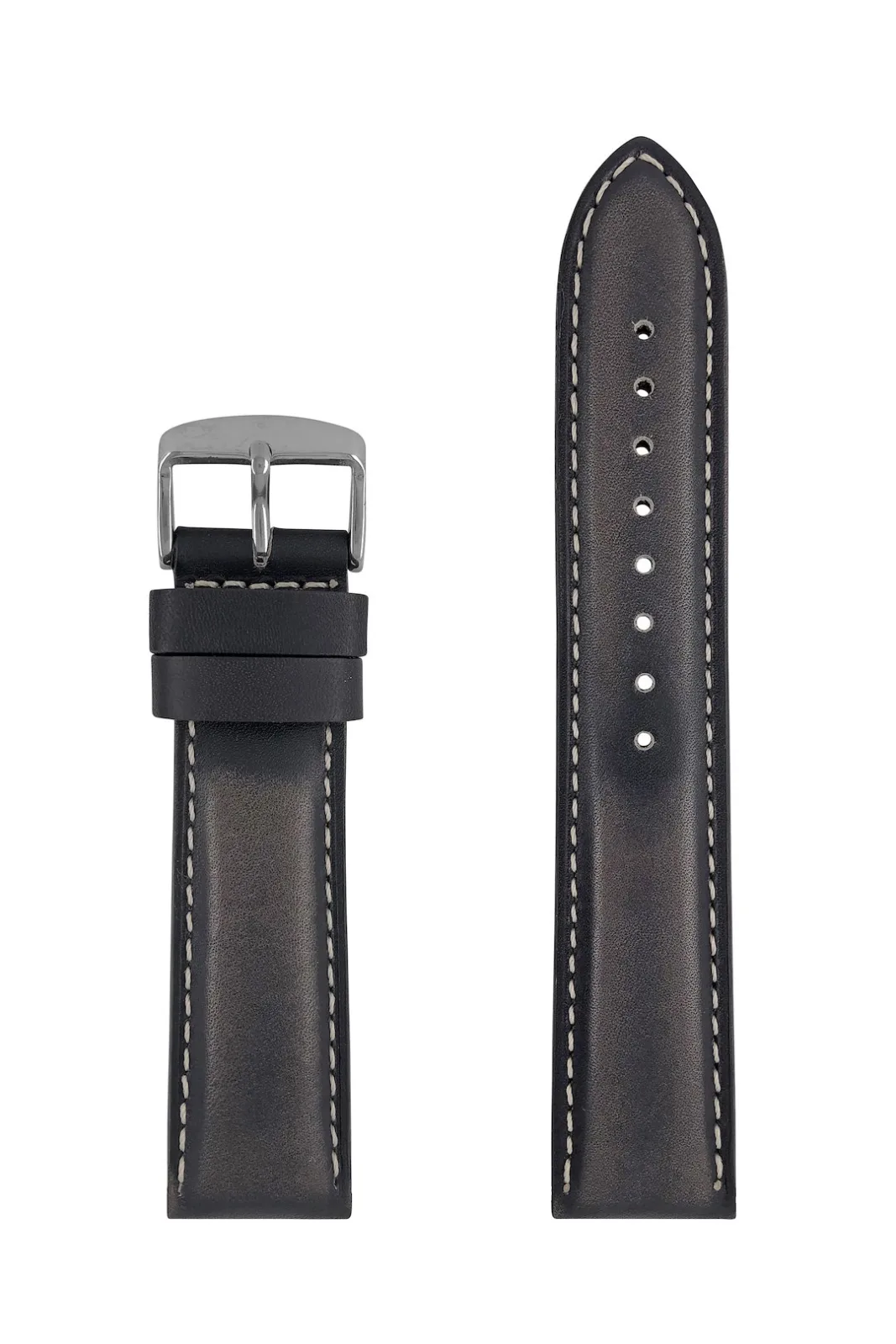 Pasek skórzany Iron Annie ciemnoniebieski, 22 mm — zdjęcie 2