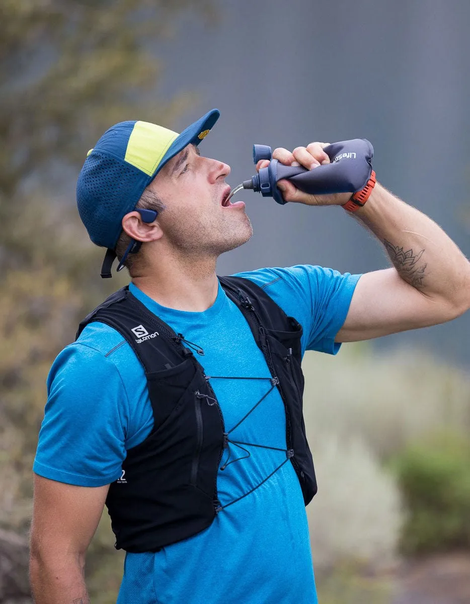 Softlask LifeStraw Peak Squeeze Bottle 650ml Blue — zdjęcie 6