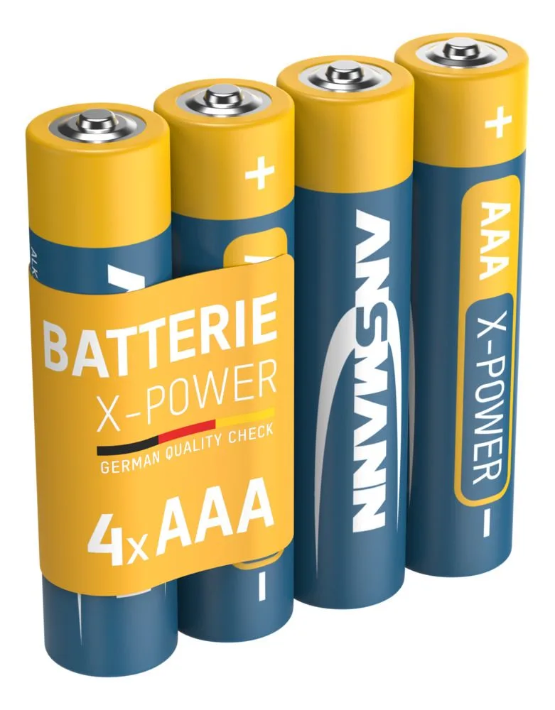 Baterie alkaliczne Ansmann X-Power AAA/ LR03 4 szt — zdjęcie 1
