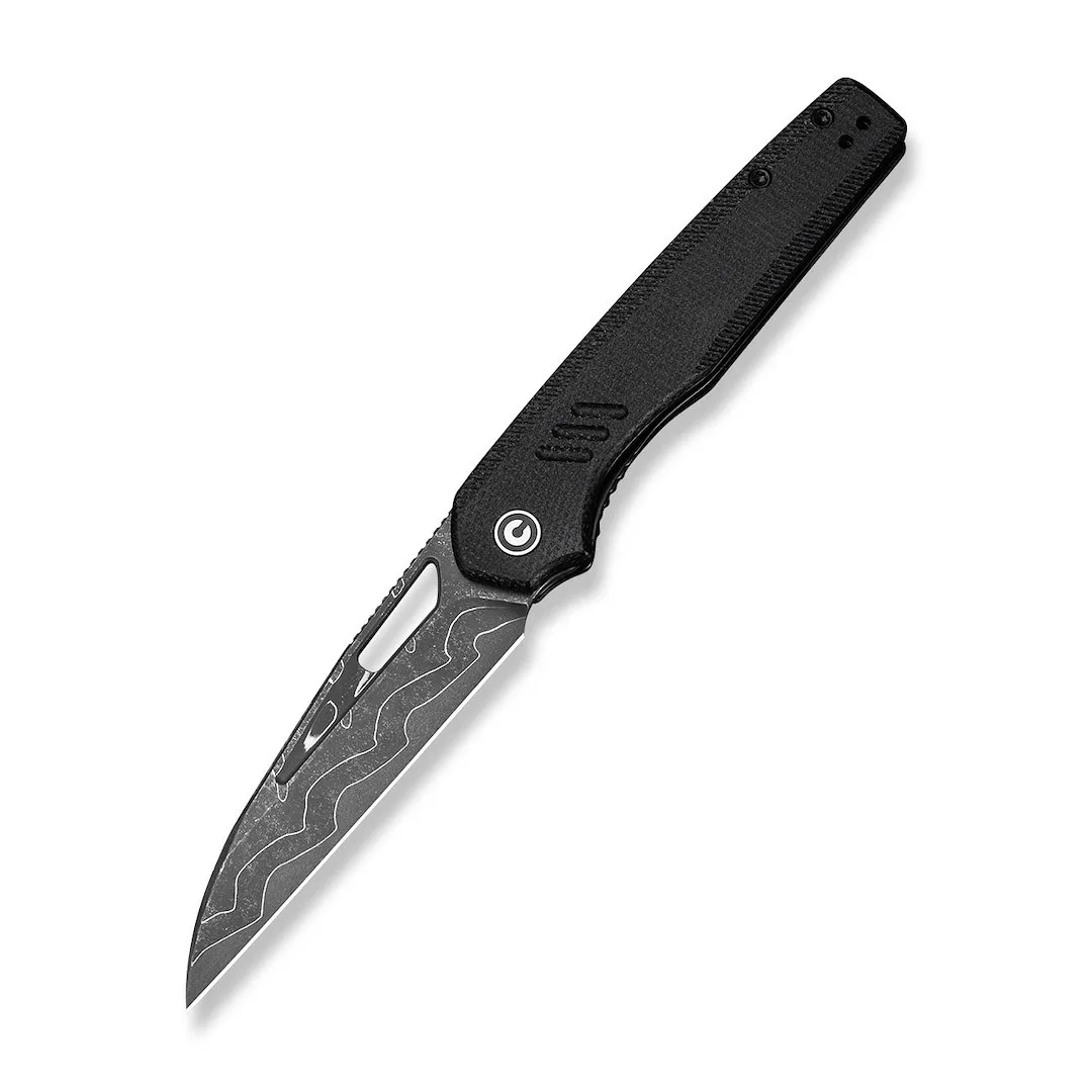 Nóż CIVIVI Guile Damascus Black Micarta — zdjęcie 1