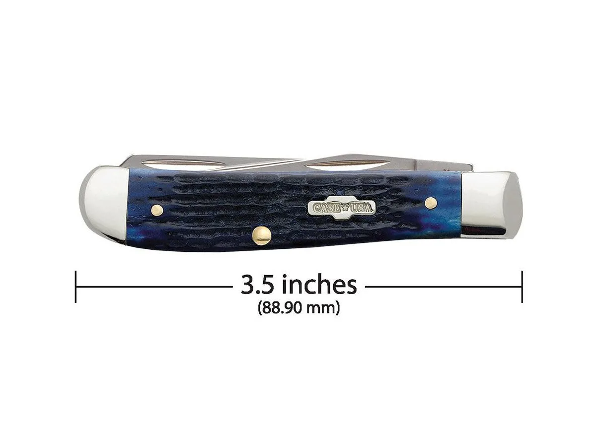 Nóż Case Rogers Mini Trapper SS Blue Bone — zdjęcie 2