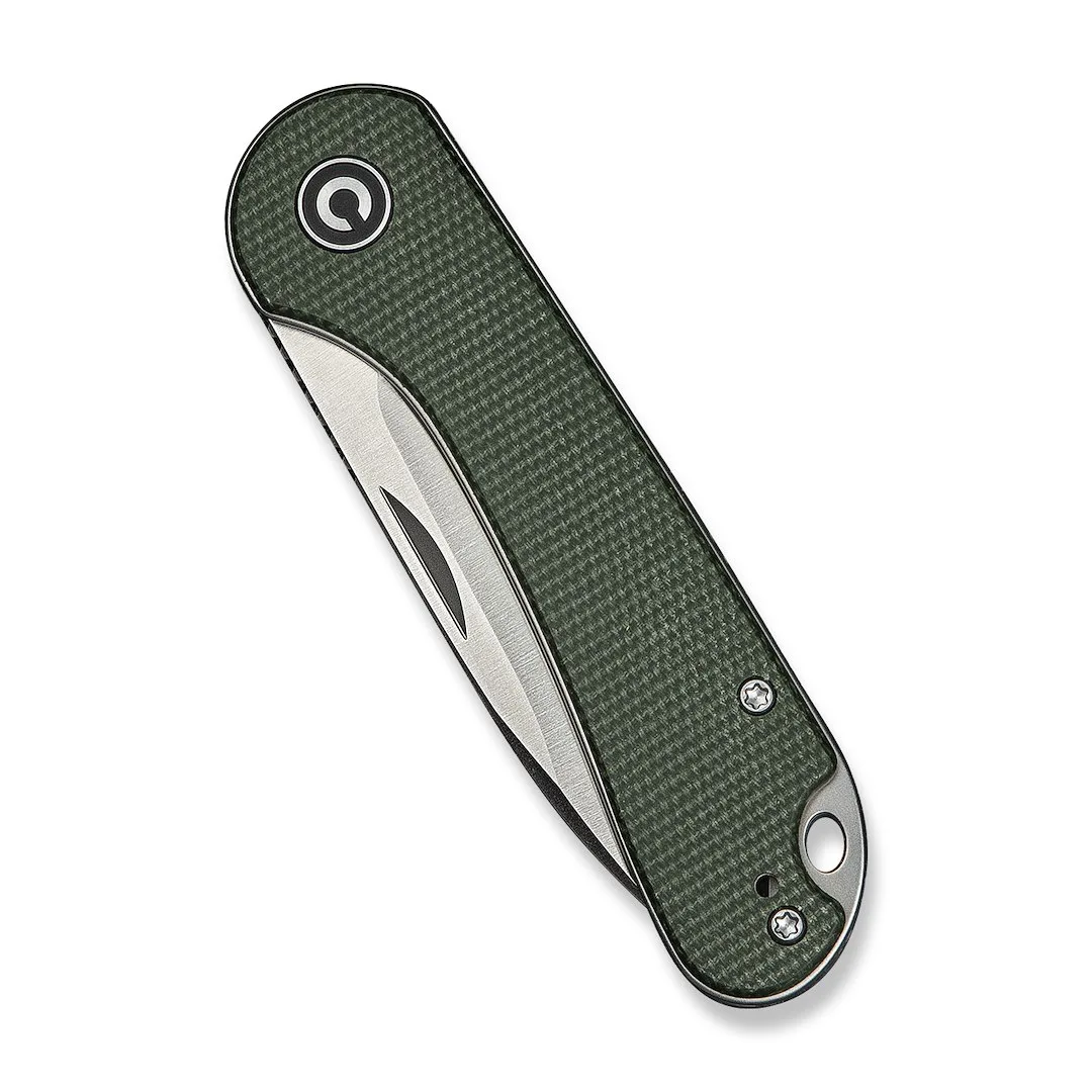 Nóż CIVIVI Elementum Slip Joint Green Micarta — zdjęcie 4
