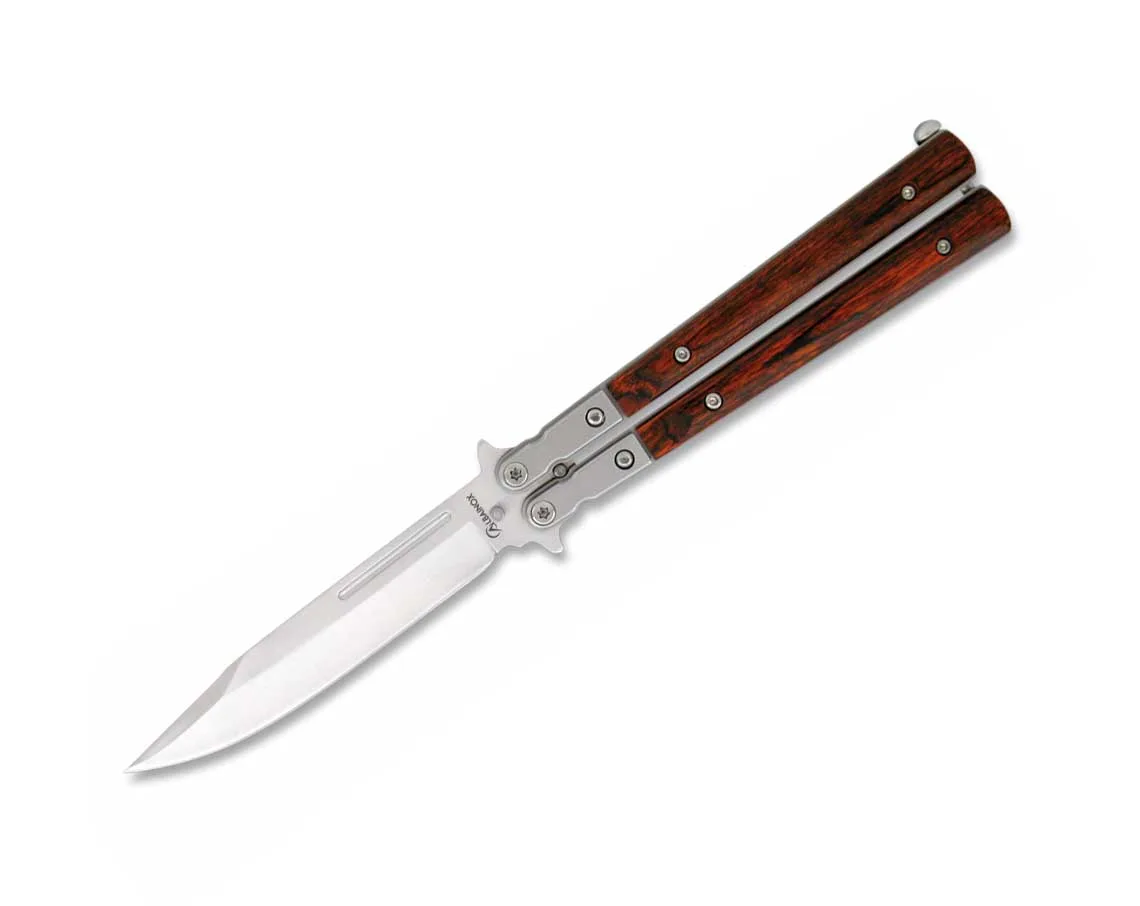 Nóż Albainox 02071 Butterfly Micarta 10.5 cm