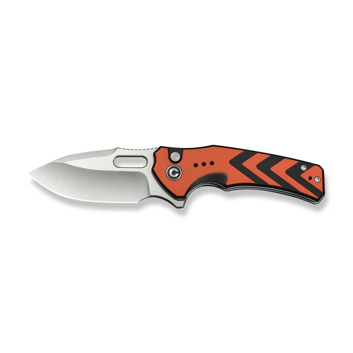 Nóż CIVIVI Vexron G10 Milled Orange & Black 14C28N — zdjęcie 8