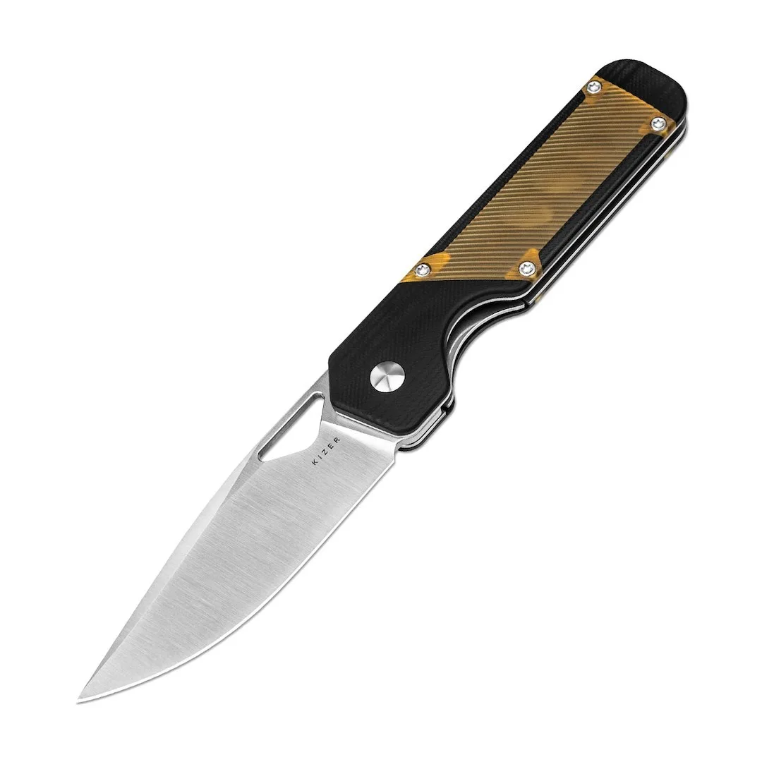 Nóż Kizer Militaw G10+PEI 154CM — zdjęcie 1