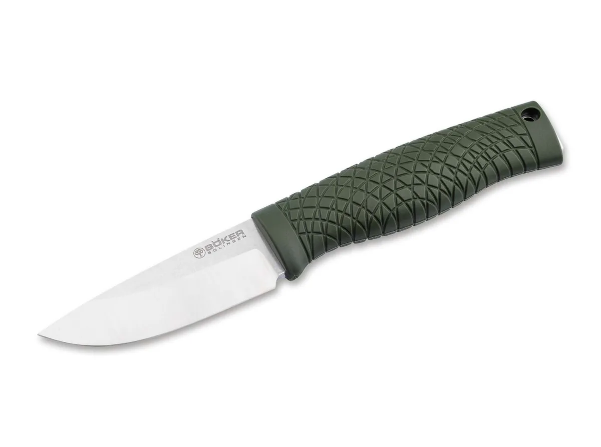 Nóż Böker Solingen Bronco Mini CPM3V Green — zdjęcie 1