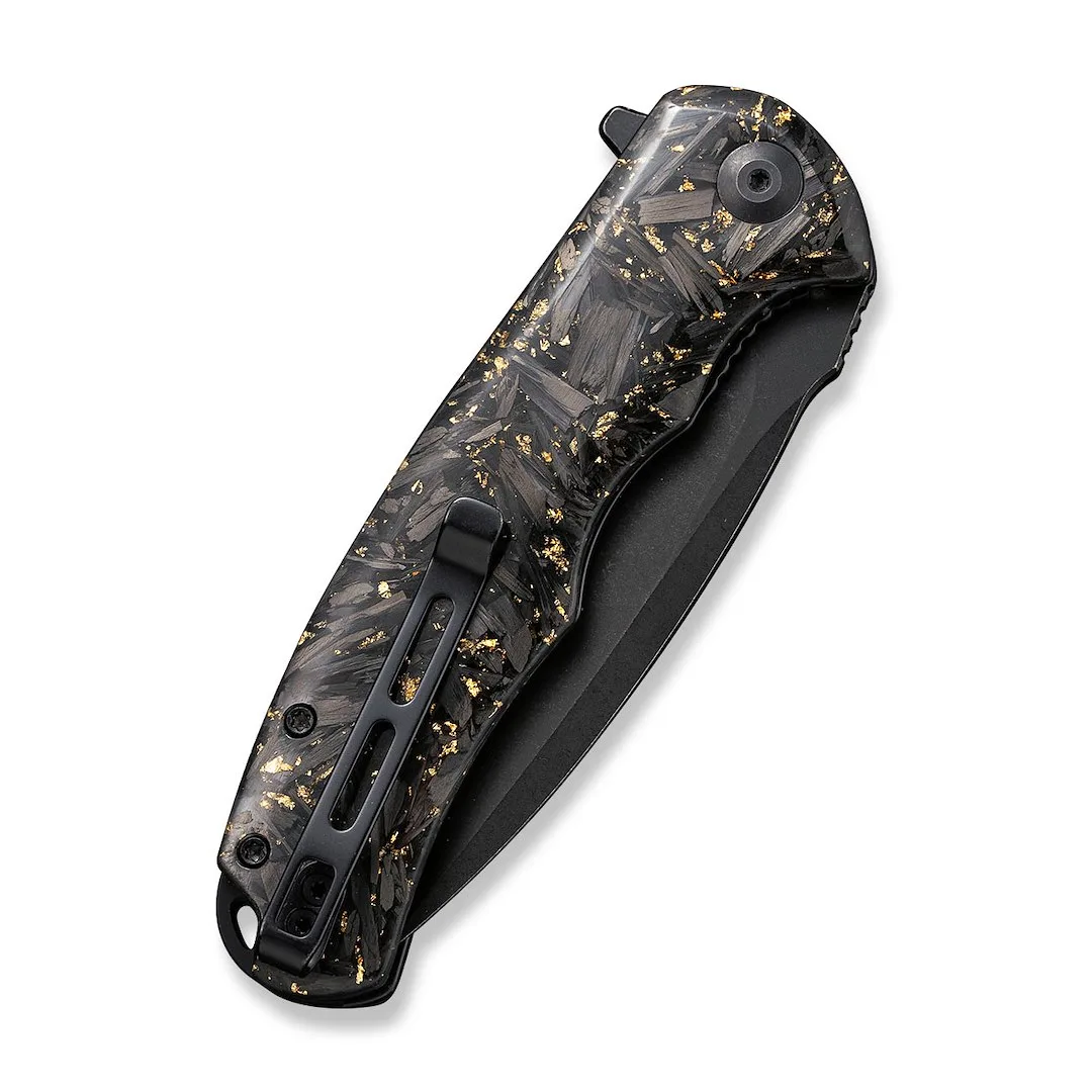 Nóż CIVIVI Praxis Shredded Carbon Gold — zdjęcie 5
