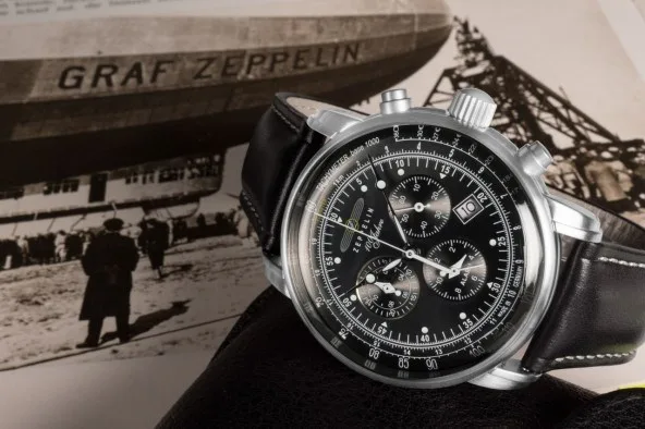 Zegarek Zeppelin 100.Jahre 76802 42mm — zdjęcie 4