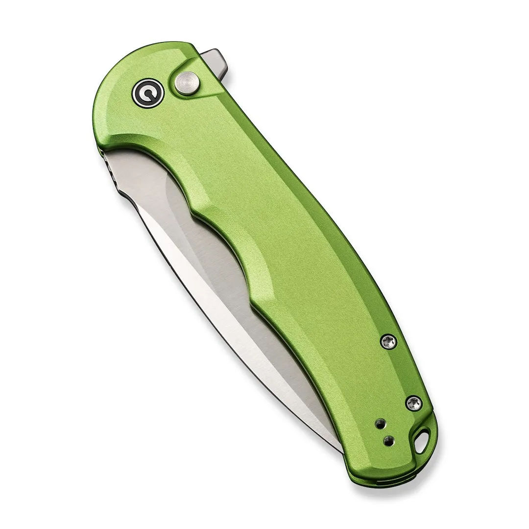 Nóż CIVIVI Button Lock Praxis Aluminum Green — zdjęcie 4