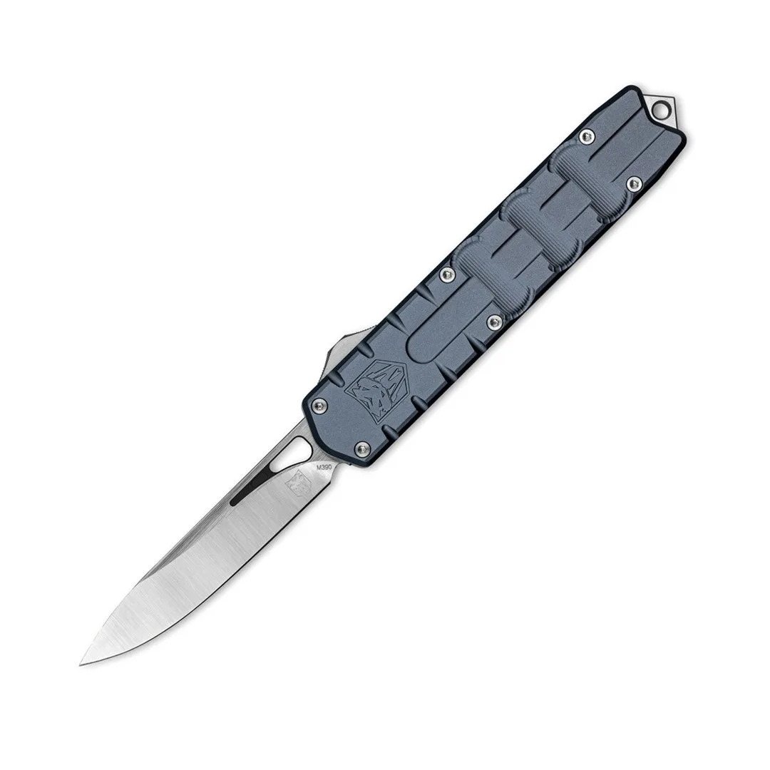 Nóż CobraTec Grey Enforcer Medium M390 Drop — zdjęcie 1