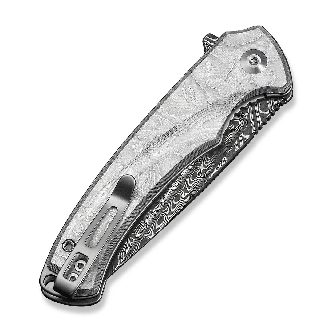 Nóż CIVIVI Voidflare Damascus Aluminum Foil G10 — zdjęcie 5