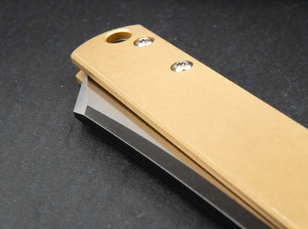 Nóż Böker Plus Zenshin 42 Brass — zdjęcie 4
