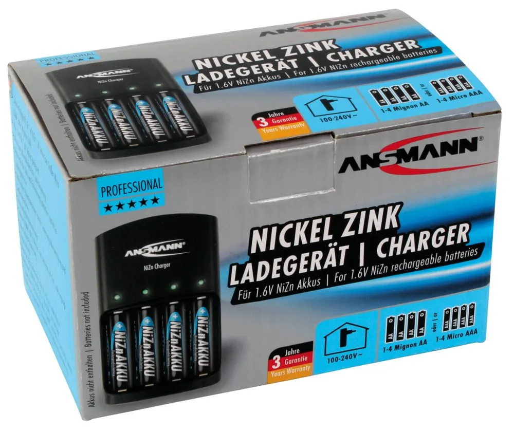 Ładowarka Ansmann do aku 1.6V NiZn AAA/AA — zdjęcie 7