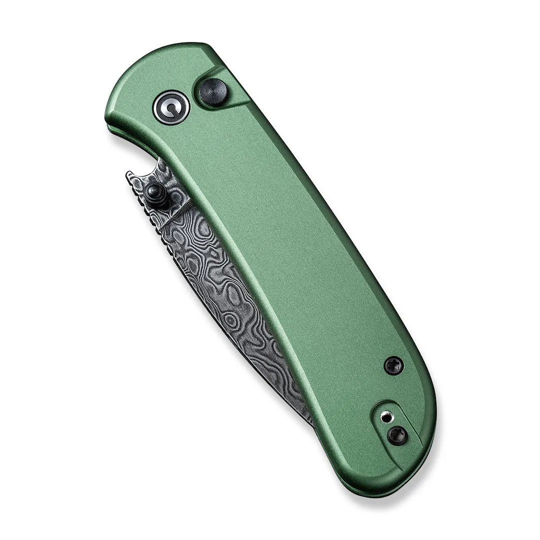 Nóż CIVIVI Qubit Damast Aluminum Green C22030E-DS1 — zdjęcie 4