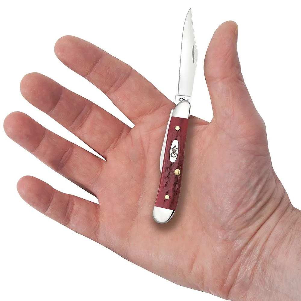 Scyzoryk Case Pocket Worn Peanut SS Old Red — zdjęcie 5