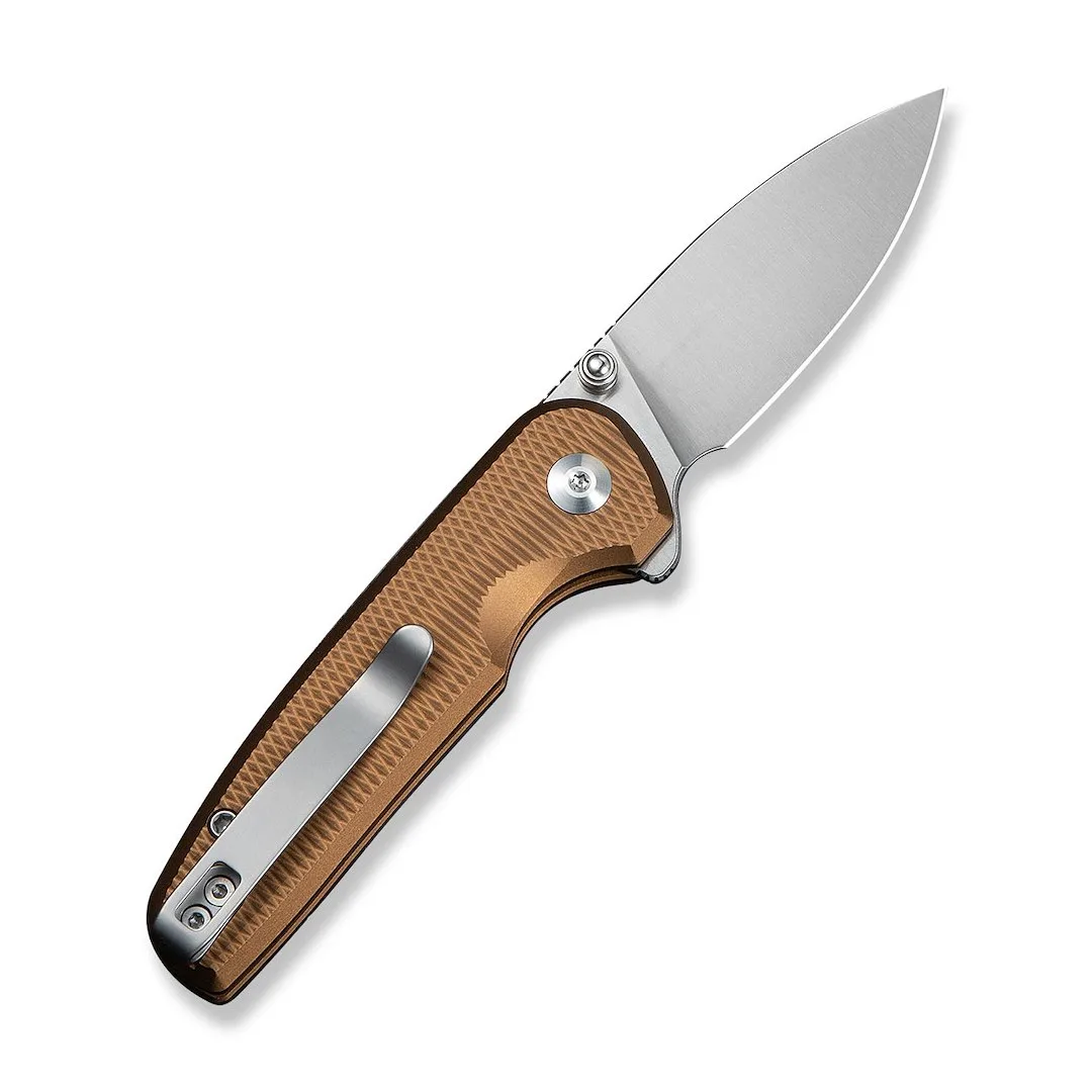 Nóż CIVIVI Mini Shakan Nitro-V Coyote Brown Alum — zdjęcie 2