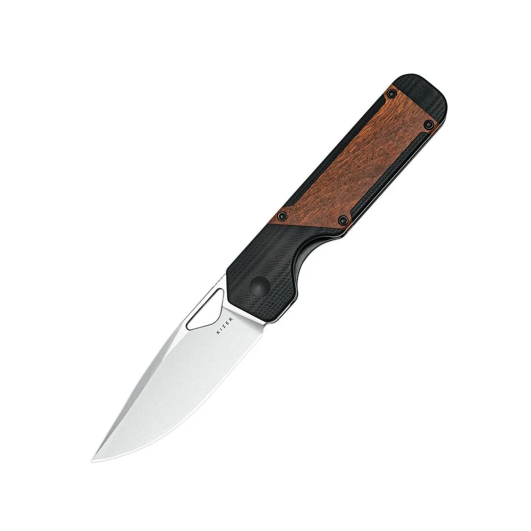 Nóż Kizer Militaw G10+Mkuruti 154CM — zdjęcie 1