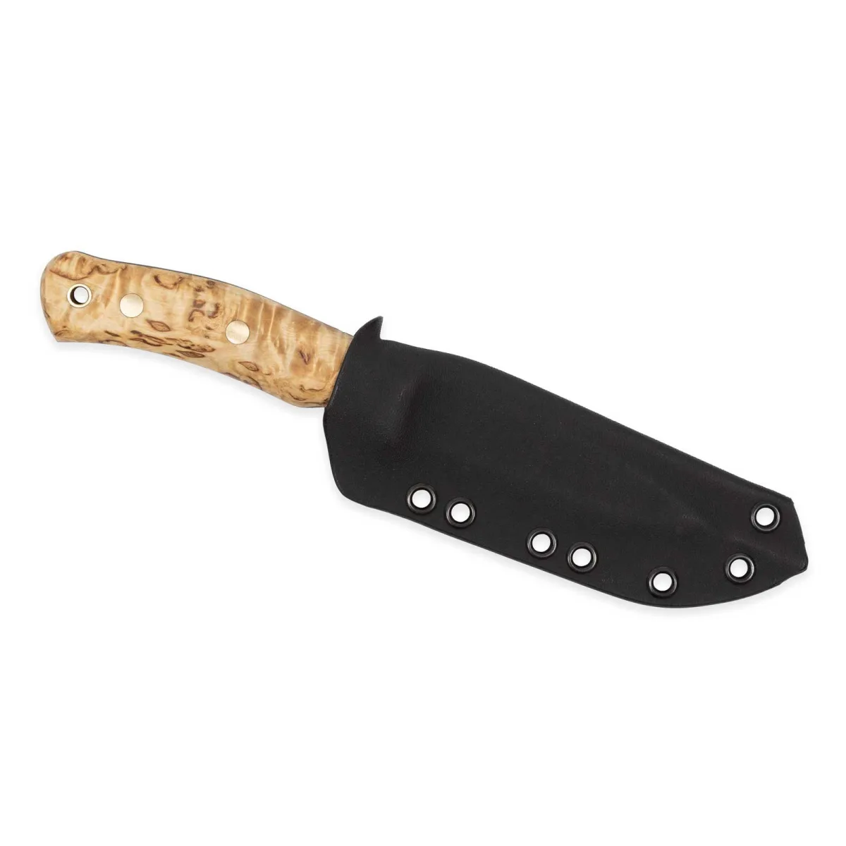 Nóż Casström No.10 SFK Curly Birch Sleipner Kydex — zdjęcie 3