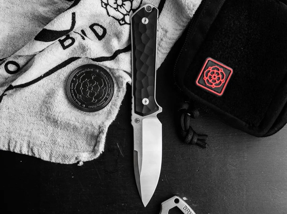 Nóż Böker Kiboku Richlite Black Rock Pattern RWL34 — zdjęcie 3