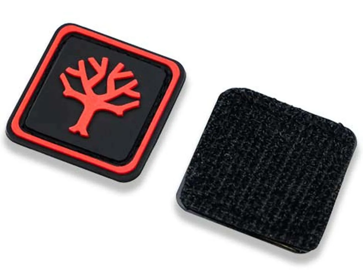 Böker Solingen Red Tree Gitd Patch — zdjęcie 2