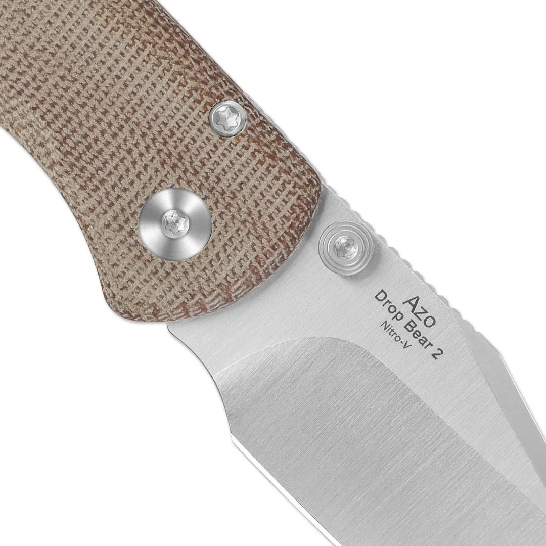 Nóż Kizer Drop Bear 2 Micarta Nitro-V — zdjęcie 4