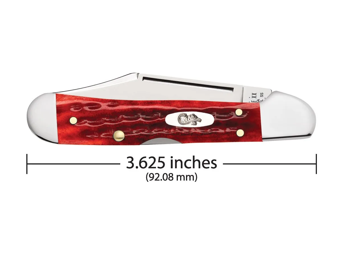 Nóż Case Pocket Worn Mini Copperlock Red — zdjęcie 2