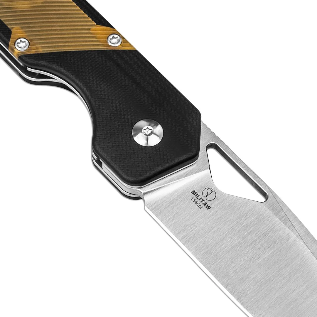 Nóż Kizer Militaw G10+PEI 154CM — zdjęcie 6