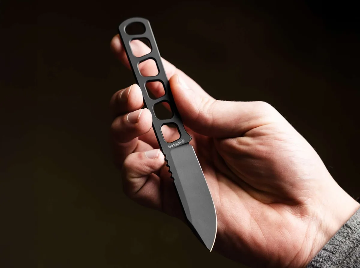 Nóż Böker Solingen BFF Packlite All Black — zdjęcie 4