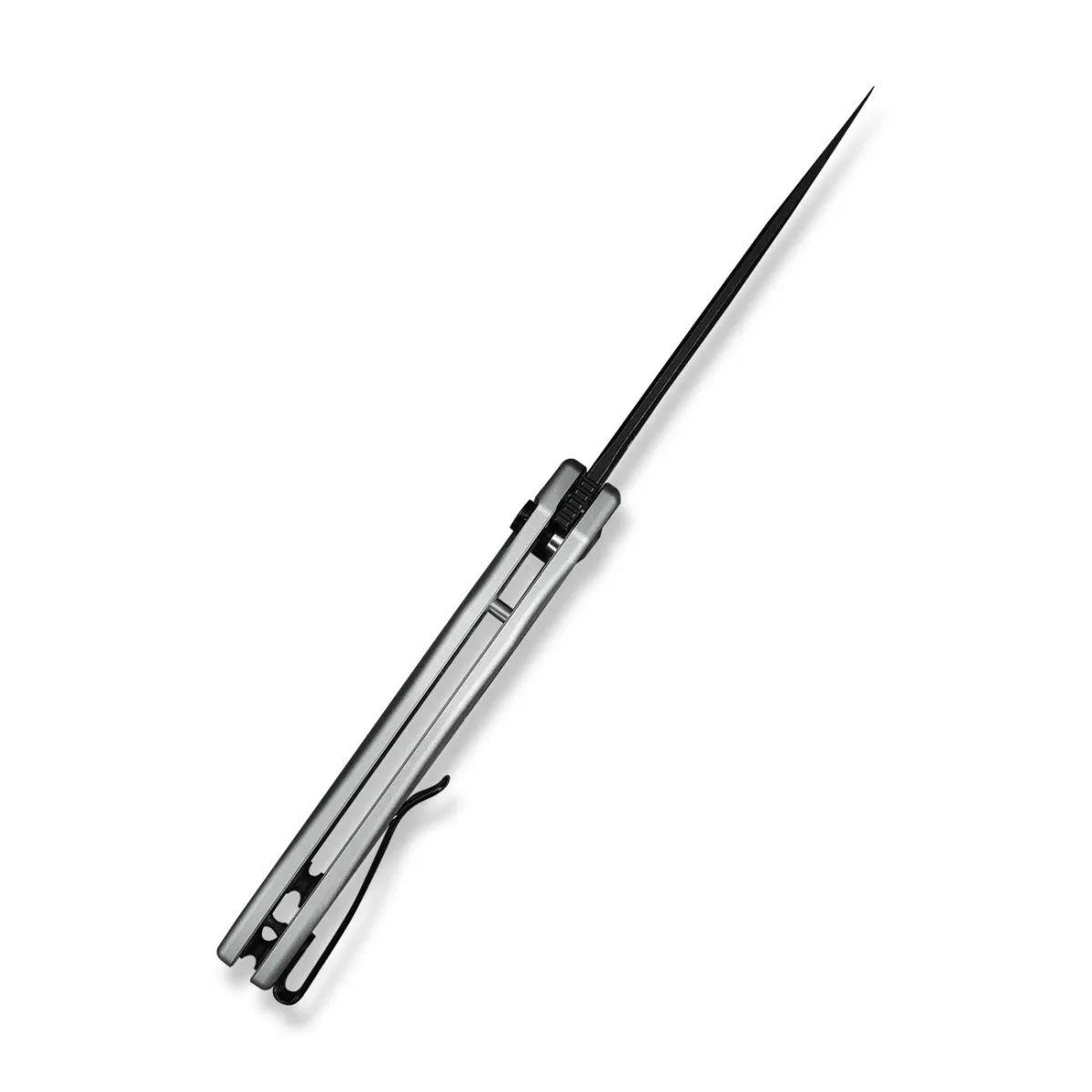 Nóż CIVIVI Button Lock Kitefin Silver Alu 14C28N — zdjęcie 7