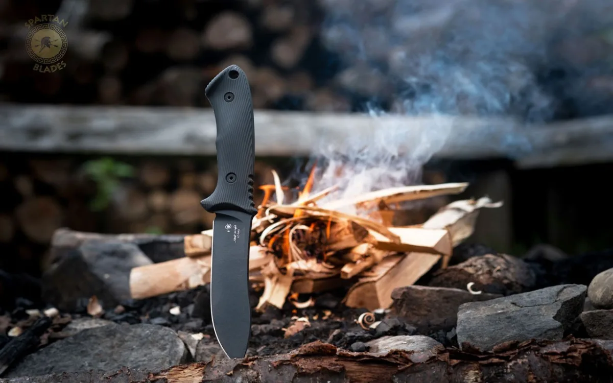 Nóż Spartan Blades Harsey Nessmuk All Black — zdjęcie 3
