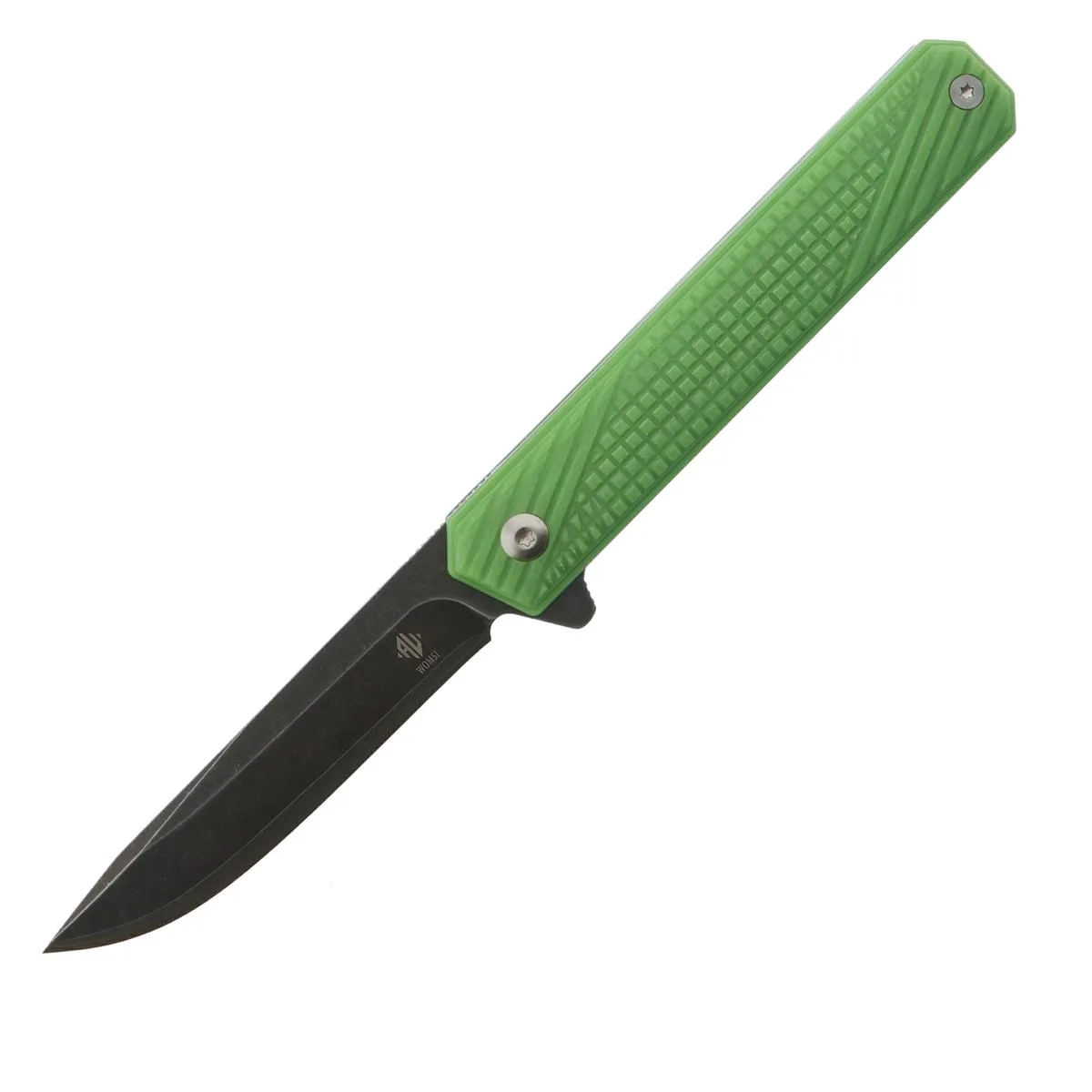 Nóż Womsi Wolf Green G10 S90V — zdjęcie 1