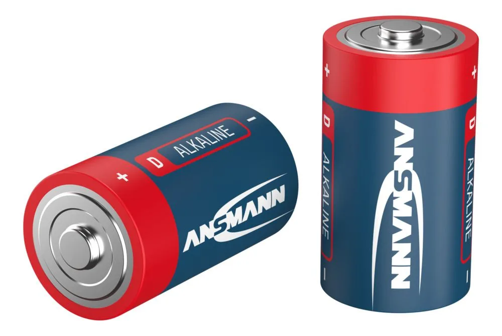 Baterie alkaliczne Ansmann D / LR20, 2 szt. — zdjęcie 2