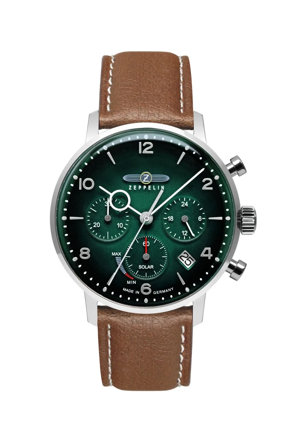 Zegarek Zeppelin Hindenburg Solar 80864_n, 41mm — zdjęcie 1